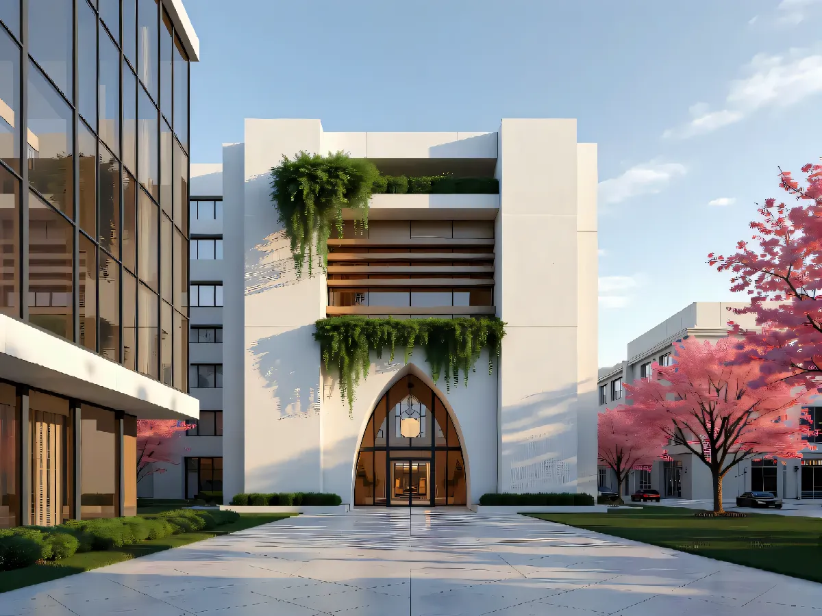 Modern residential building designed by GFC Builder