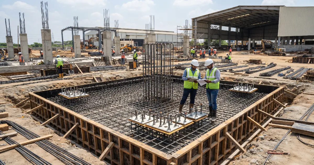 Manufacturing Unit Construction